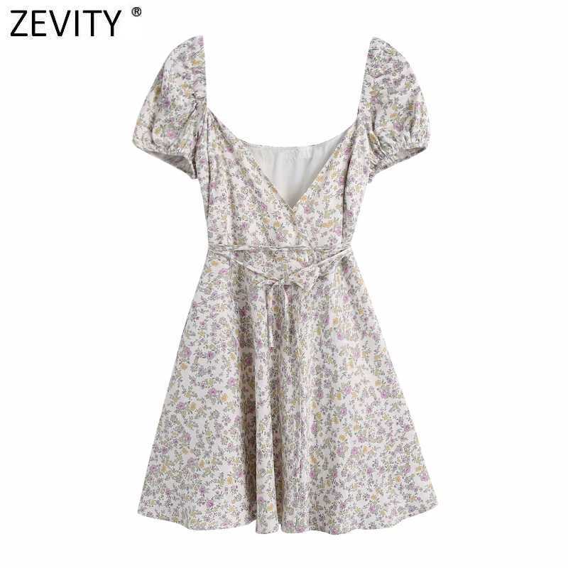 Zevity Women Fashion V Neck Floral Print Soft Satin Mini Dress Chic Female Puff Sleeve Slim Vestidos Lace Up Party Dress DS8289 210603, As pic ds8289bb
Zevity Women Fashion V Neck Floral Print Soft Satin Mini Dress Chic Female Puff Sleeve Slim Vestidos Lace Up Party Dress DS8289 210603, As pic ds8289bb