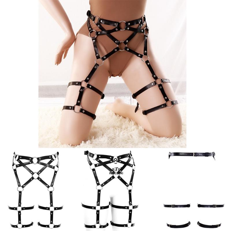 Belts Sexy Underwear Black Leather Lingerie Harness For Women Adjust Waist Size Suspender Punk Gothic Style Exotic Costume Garters, Black;brown
Belts Sexy Underwear Black Leather Lingerie Harness For Women Adjust Waist Size Suspender Punk Gothic Style Exotic Costume Garters, Black;brown