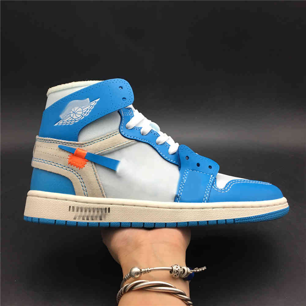 High quality OG jumpman 1s basketball shoes joint design UNC OW North Carolina blue men's white ladies sports outdoor, #1
High quality OG jumpman 1s basketball shoes joint design UNC OW North Carolina blue men's white ladies sports outdoor, #1