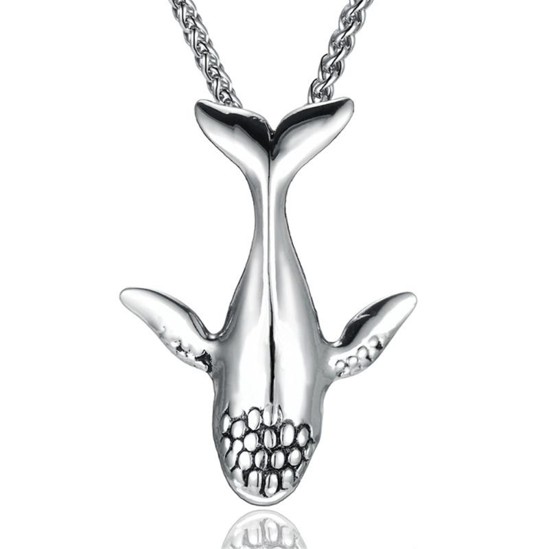 Pendant Necklaces Fashion Whale Male Stainless Steel Ocean Animal Necklace For Men Women Punk Jewelry Gift Drop
Pendant Necklaces Fashion Whale Male Stainless Steel Ocean Animal Necklace For Men Women Punk Jewelry Gift Drop