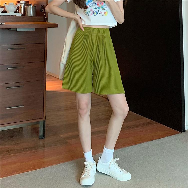 Women's Shorts Woman Sweat Streetwear Wide Leg Casual Baggy High Waisted Summer Trendy Simple Pleated Knee Length Ullzang, Black
Women's Shorts Woman Sweat Streetwear Wide Leg Casual Baggy High Waisted Summer Trendy Simple Pleated Knee Length Ullzang, Black