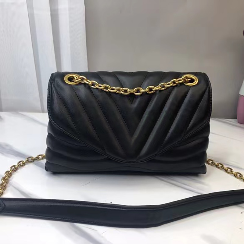 Womens Shoulder Bags Fashion Classic wave Clutch Handbags Purses Genuine Leather Luxury Designers vintage Crossbody Chain Bag wallets Tote, Other colors contact to me
Womens Shoulder Bags Fashion Classic wave Clutch Handbags Purses Genuine Leather Luxury Designers vintage Crossbody Chain Bag wallets Tote, Other colors contact to me