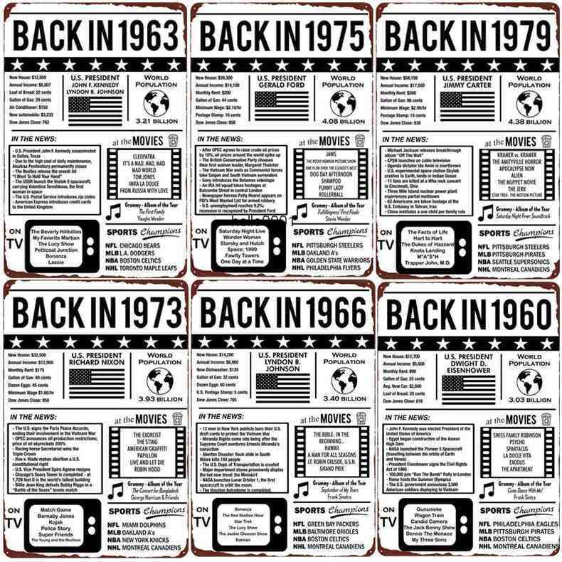 Birthday Wedding Anniversary Vintage Metal Poster Decorations plies Large Party Sign Home Decor for Men and Women N409
Birthday Wedding Anniversary Vintage Metal Poster Decorations plies Large Party Sign Home Decor for Men and Women N409