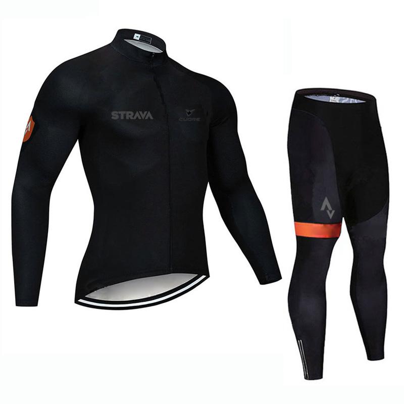 Mens Cycling Jersey Suit STRAVA team Long sleeve mtb bicycle shirt And pants sets breathable road bike outfits racing clothing Ropa Ciclismo Y21071617, 11
Mens Cycling Jersey Suit STRAVA team Long sleeve mtb bicycle shirt And pants sets breathable road bike outfits racing clothing Ropa Ciclismo Y21071617, 11