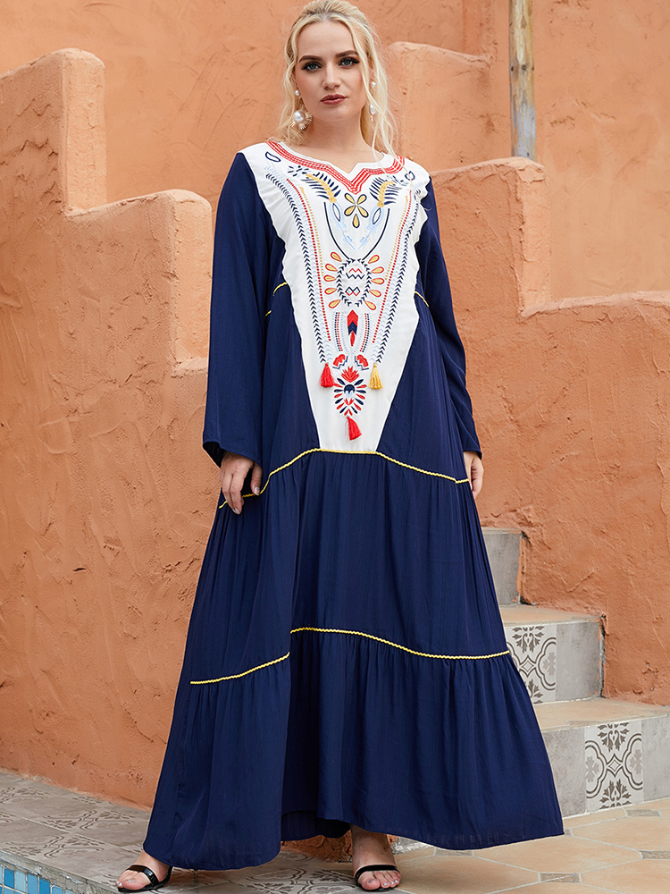 Ramadan Eid Mubarak Abaya Dubai Islam Muslim Embroidery Dress Turkish Dresses For Women Robe Musulmane Longue Femme Kaftan
Ramadan Eid Mubarak Abaya Dubai Islam Muslim Embroidery Dress Turkish Dresses For Women Robe Musulmane Longue Femme Kaftan