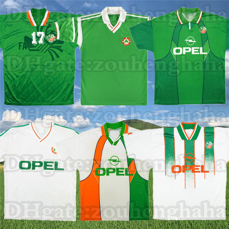 1988 Retro Ireland Classic Soccer Jersey 1990 1992 1994 1995 KEANE TOWNSEND HOUGHTON return football shirt ALDRIDGE SHERIDAN STAUNTON ancient maillot, 1994 home
1988 Retro Ireland Classic Soccer Jersey 1990 1992 1994 1995 KEANE TOWNSEND HOUGHTON return football shirt ALDRIDGE SHERIDAN STAUNTON ancient maillot, 1994 home