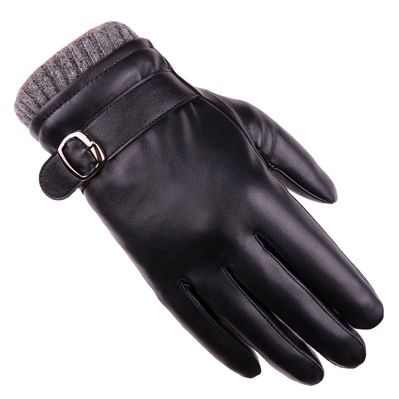 Cool Men's Black Leather Soft Comfortable Waterproof Winter Gloves Motorcycling Driving Coldproof Gloves
Cool Men's Black Leather Soft Comfortable Waterproof Winter Gloves Motorcycling Driving Coldproof Gloves