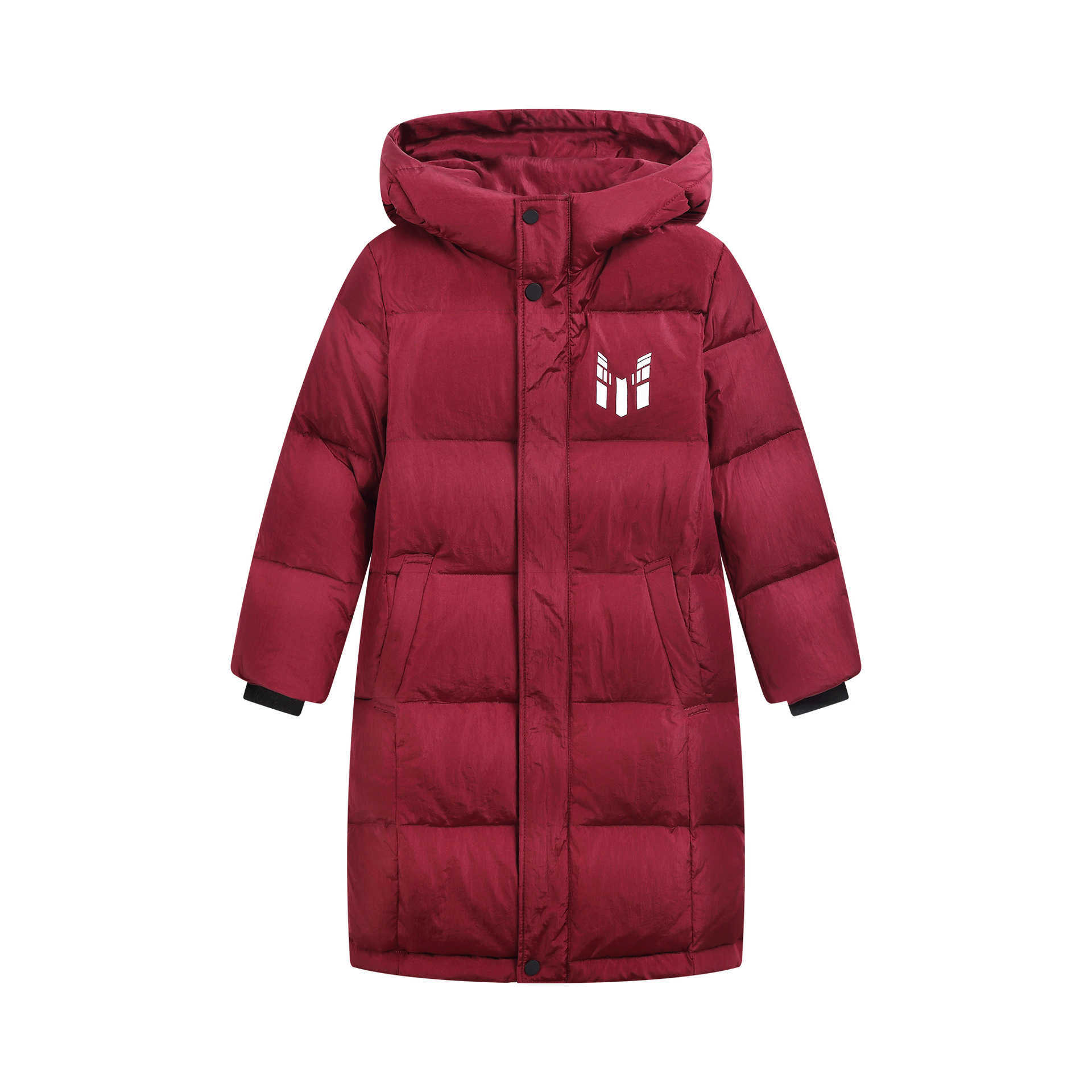 Winter Girls Long White Duck Down Jacket Children's Thick Warm Down Coat Teen Boy Kids Hooded Snow Suit TZ826 H0909