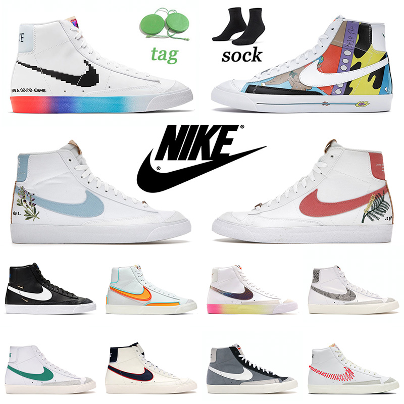 2021 Top Quality Nike Blazer Mid 77 Vintage Mens Womens Casual Shoes Platform Sneakers Catechu Indigo Flyleather Ruohan Wang Designer Sports 36-45, A1 have a good game
2021 Top Quality Nike Blazer Mid 77 Vintage Mens Womens Casual Shoes Platform Sneakers Catechu Indigo Flyleather Ruohan Wang Designer Sports 36-45, A1 have a good game