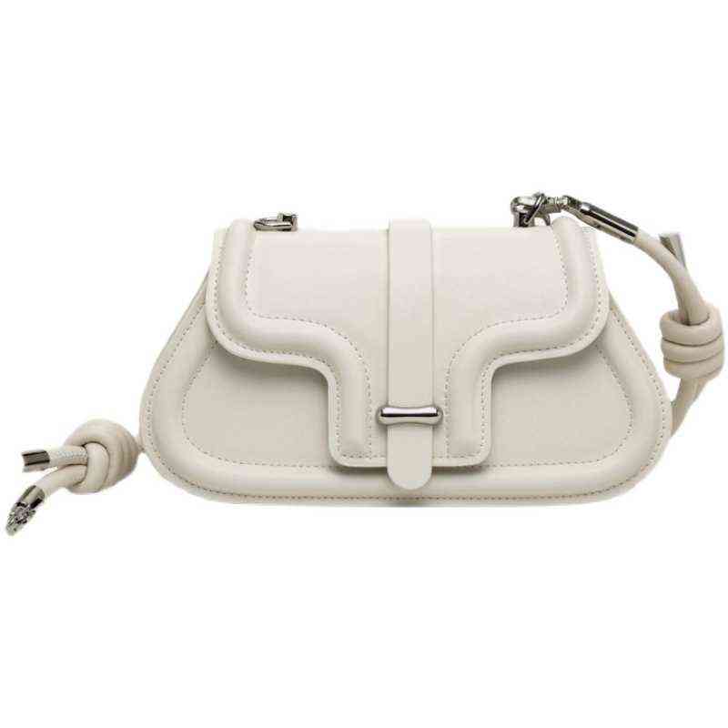 NXY Evening Bags Women's bag niche design 2022 summer new fashion Single Shoulder Pull knot motorcycle casual versatile messenger women's 22