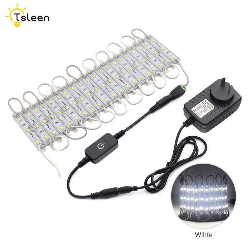 LED Modules IP68 Waterproof DC12V Full Color Module Light Lamp With US/EU/UK/AU Power Supply DC Connector Touch Switch
LED Modules IP68 Waterproof DC12V Full Color Module Light Lamp With US/EU/UK/AU Power Supply DC Connector Touch Switch