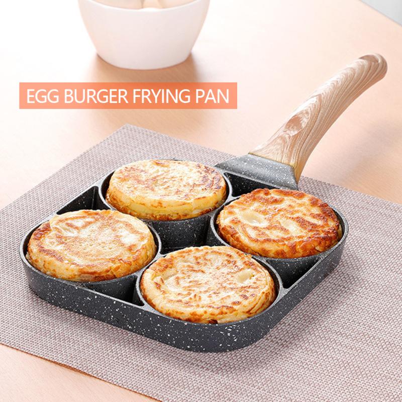 Hole Omelet Pan For Burger Egg Ham Pancake Maker Wooden Handle Aluminum Pot Frying Non-stick Cooking Kitchen Cookware Pans
Hole Omelet Pan For Burger Egg Ham Pancake Maker Wooden Handle Aluminum Pot Frying Non-stick Cooking Kitchen Cookware Pans