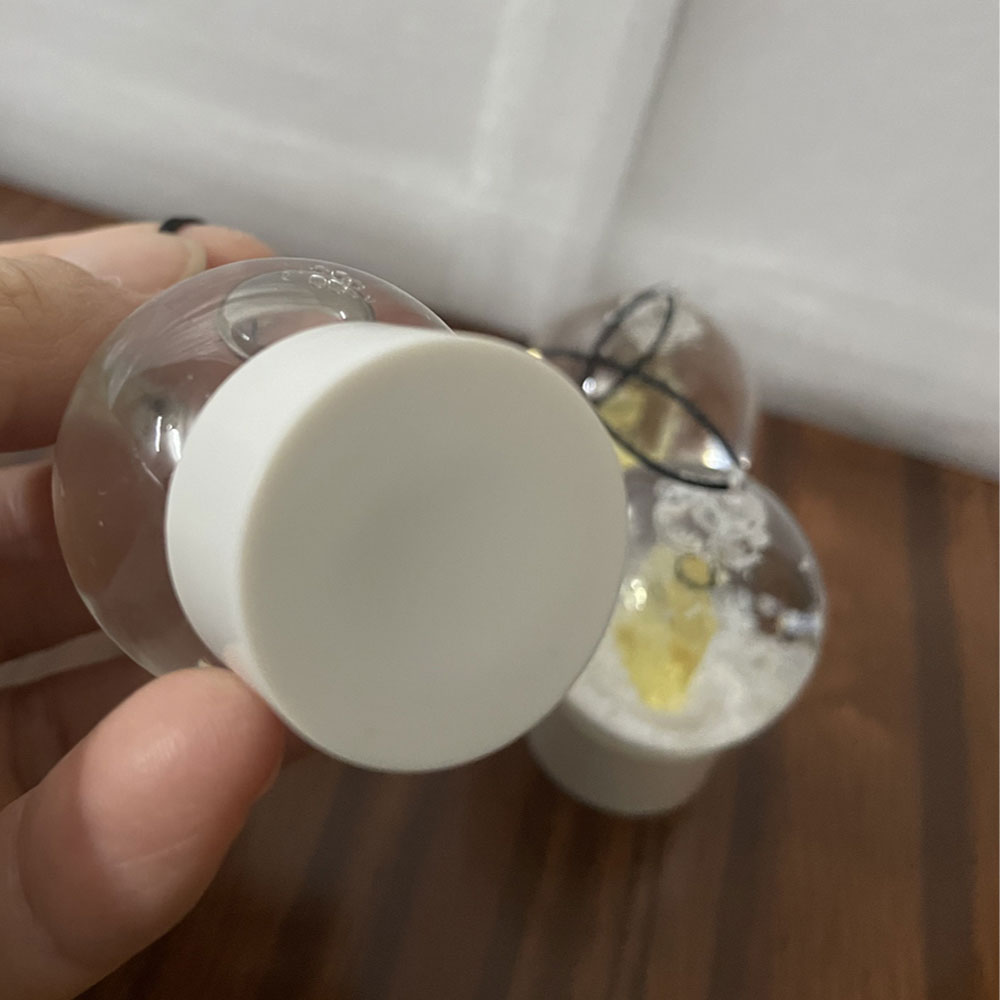 2025 Latest C Classics mini Snow Globe Pendant Car Interior Pendant With Perfume Bottle Inside Crystal Ball for Special Novelty Christmas VIP Gift