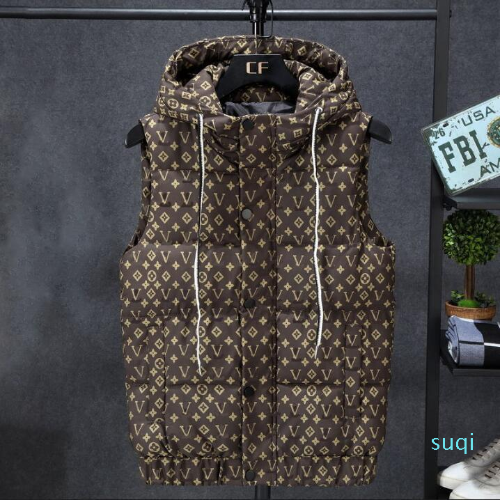2021 Designer's New Autumn Winter Men's Down Vests Printed Letters Design Loose Casual Hooded And Thick Sleeveless Coat Fashion Warm -4XL, 006
2021 Designer's New Autumn Winter Men's Down Vests Printed Letters Design Loose Casual Hooded And Thick Sleeveless Coat Fashion Warm -4XL, 006