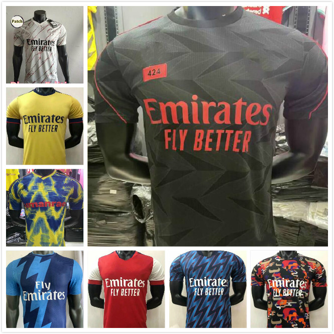 21 22 Player version 424 Arsen soccer jersey 2021 2022 gunners ODEGAARD THOMAS PEPE SAKA TIERNEY HENRY WILLIAN SMITH ROWE football shirt Goa, Black;yellow
21 22 Player version 424 Arsen soccer jersey 2021 2022 gunners ODEGAARD THOMAS PEPE SAKA TIERNEY HENRY WILLIAN SMITH ROWE football shirt Goa, Black;yellow