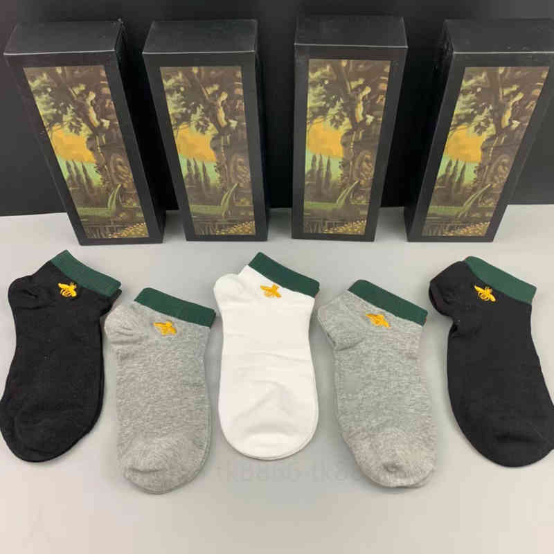 Mens Womens Sock Designer Socks summer short Sock luxury Little bee cotton high quality with boxfashion, #1
Mens Womens Sock Designer Socks summer short Sock luxury Little bee cotton high quality with boxfashion, #1