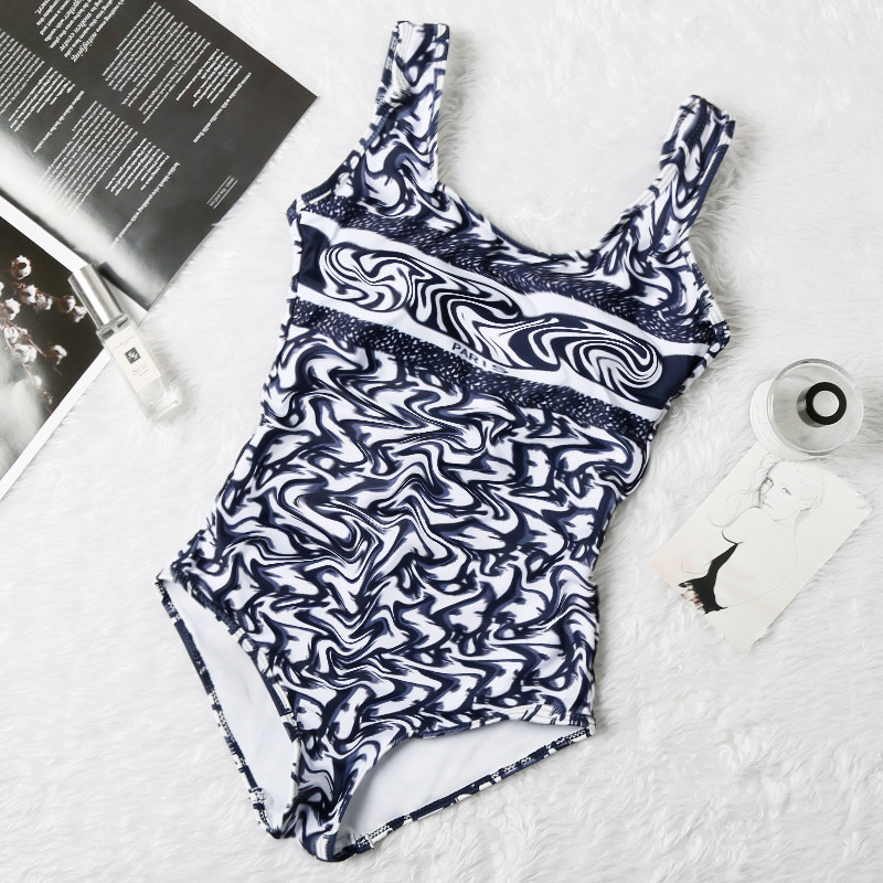 Sexy One Piece Women Swimsuit Strap Print Summer Beach Ladies Swimwear Bathing Suit, White;black
Sexy One Piece Women Swimsuit Strap Print Summer Beach Ladies Swimwear Bathing Suit, White;black