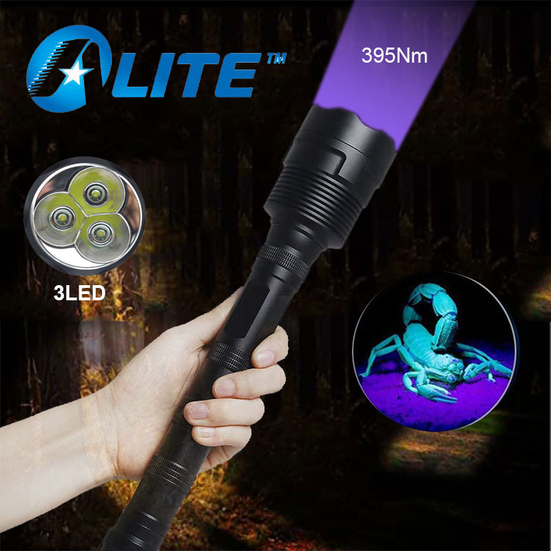The Most Powerful 18W 3ELD Handheld Ultraviolet Flashlight 395nm Black Light UV Torch Light Lantern For Catch the scorpion
The Most Powerful 18W 3ELD Handheld Ultraviolet Flashlight 395nm Black Light UV Torch Light Lantern For Catch the scorpion