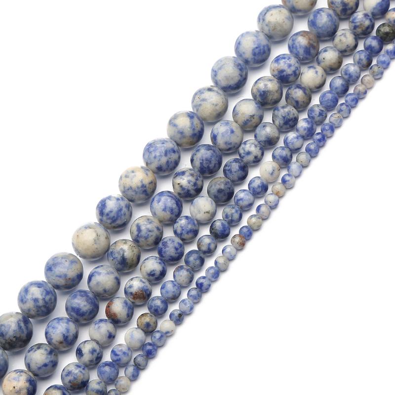 Other White Dot Blue-vein Sodalite Natural Stone Beads For Jewelry Making Beadworke Diy Bracelet Necklace 4mm 6mm 8mm 10mm 12mm
Other White Dot Blue-vein Sodalite Natural Stone Beads For Jewelry Making Beadworke Diy Bracelet Necklace 4mm 6mm 8mm 10mm 12mm