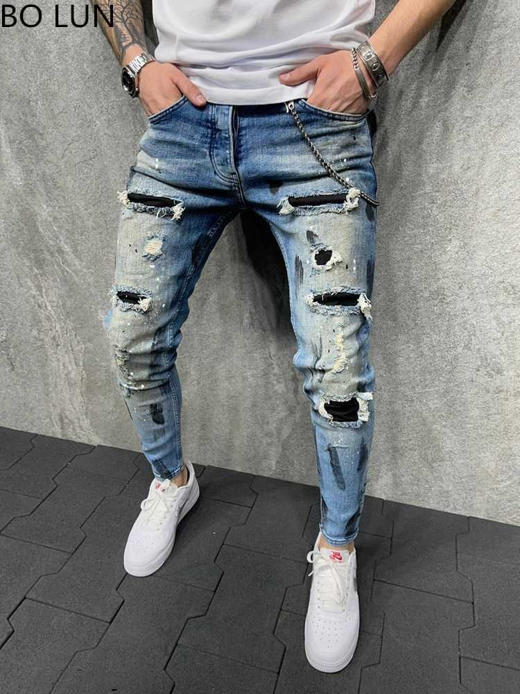 Jeans Men's Slim Ri… - image