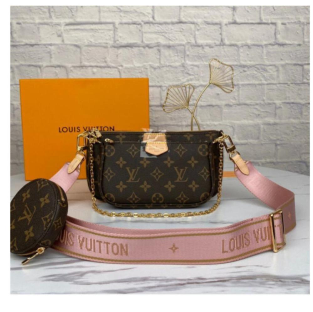 LV LOUIS BAG VITTON favorite multi pochette accessories handbag genuine leather shoulder crossbody bag purses, Red;black
LV LOUIS BAG VITTON favorite multi pochette accessories handbag genuine leather shoulder crossbody bag purses, Red;black