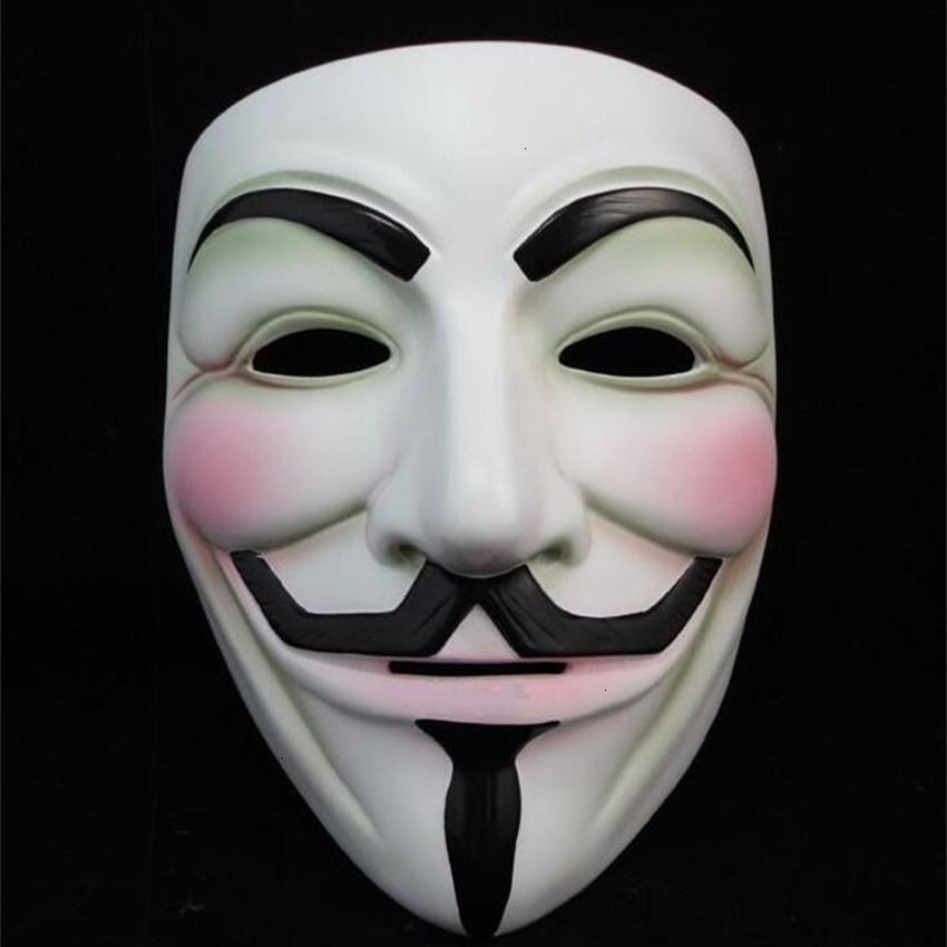 Full White V Halloween Masquerade Mask Eyeliner Face Masks Party Props Vendetta Anonymous Movie Guy Wholesale free
Full White V Halloween Masquerade Mask Eyeliner Face Masks Party Props Vendetta Anonymous Movie Guy Wholesale free