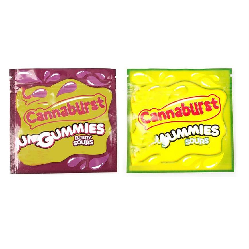 Empty 4 Types 500mg Cannaburst Edible Packaging Bag Candy Gummmies Smell Proof Edibles Gummy Zipper Mylar Bags a57 a27
Empty 4 Types 500mg Cannaburst Edible Packaging Bag Candy Gummmies Smell Proof Edibles Gummy Zipper Mylar Bags a57 a27