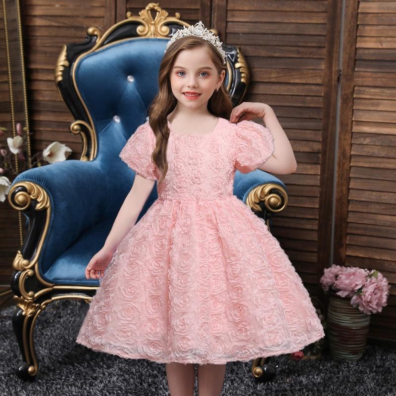 Girl's Dresses Lovely Flower Girl For Wedding Party Tulle Ball Gown Junior Bridesmaid Dress Girls Elegant CL787, Red;yellow
Girl's Dresses Lovely Flower Girl For Wedding Party Tulle Ball Gown Junior Bridesmaid Dress Girls Elegant CL787, Red;yellow