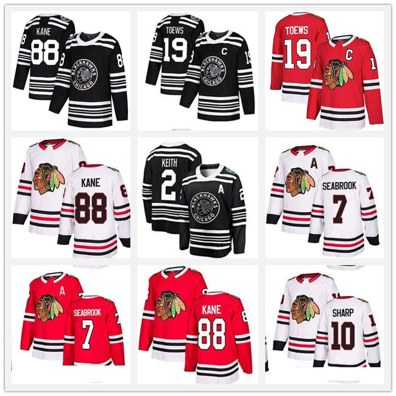 2019 New Winter Classic Chicago Blackhawks jersey 19 Jonathan Toews 88 Patrick Kane 12 Alex DeBrincat 2 Duncan Keith Mens hockey Jerseys shirt unifo 2019 New Winter Classic Chicago Blackhawks jersey 19 Jonathan Toews 88 Patrick Kane 12 Alex DeBrincat 2 Duncan Keith Mens hockey Jerseys shirt unifo