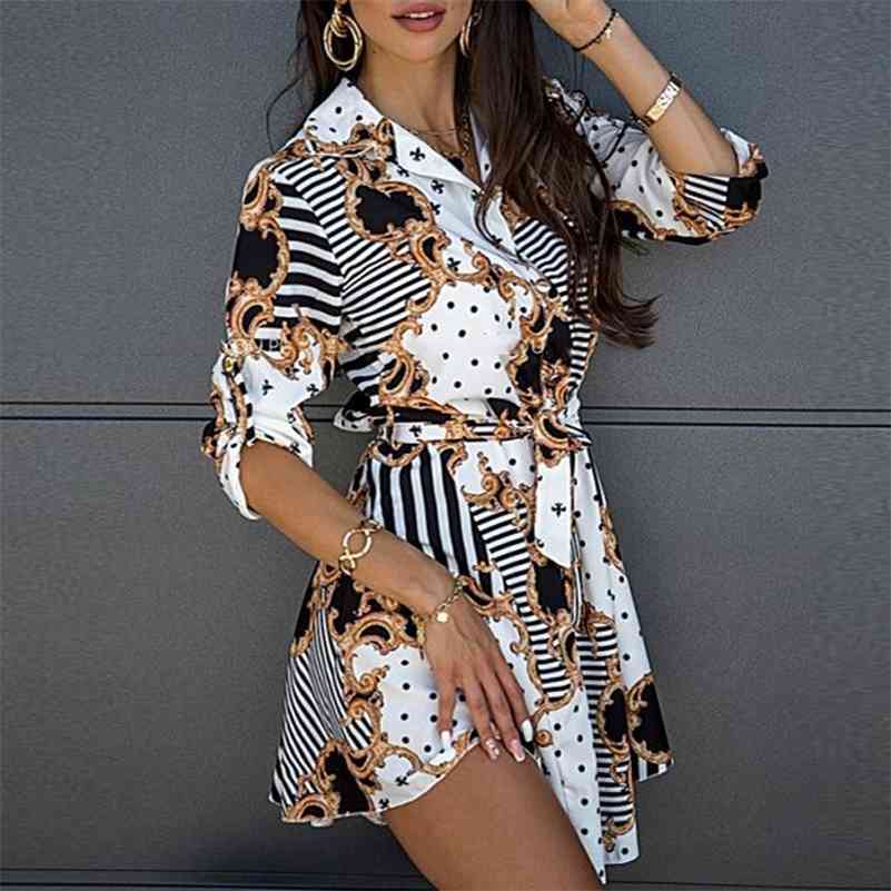 Style Vintage Chains Plaid Print Dresses Office Lady Turn-Down Collar Elegant Dress Casual 3/4 Sleeve Sashes Slim Mini 210630, Silver dress
Style Vintage Chains Plaid Print Dresses Office Lady Turn-Down Collar Elegant Dress Casual 3/4 Sleeve Sashes Slim Mini 210630, Silver dress