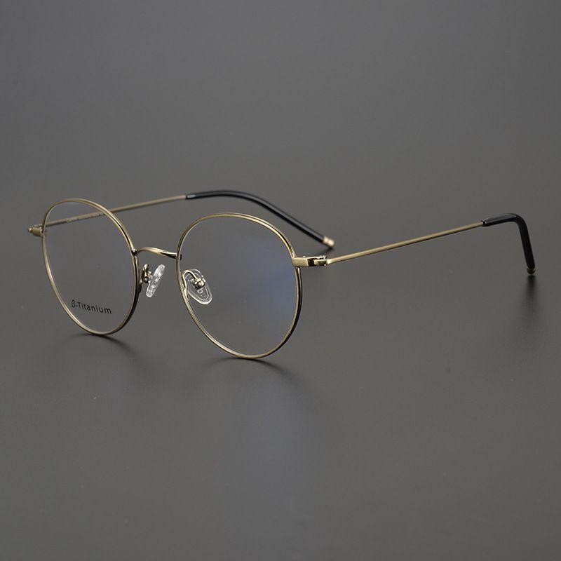 Fashion Sunglasses Frames Brand DesignerTitanium Glasses Frame Men Korean Eyeglasses Women Retro Round Spectacles Eyewear
Fashion Sunglasses Frames Brand DesignerTitanium Glasses Frame Men Korean Eyeglasses Women Retro Round Spectacles Eyewear