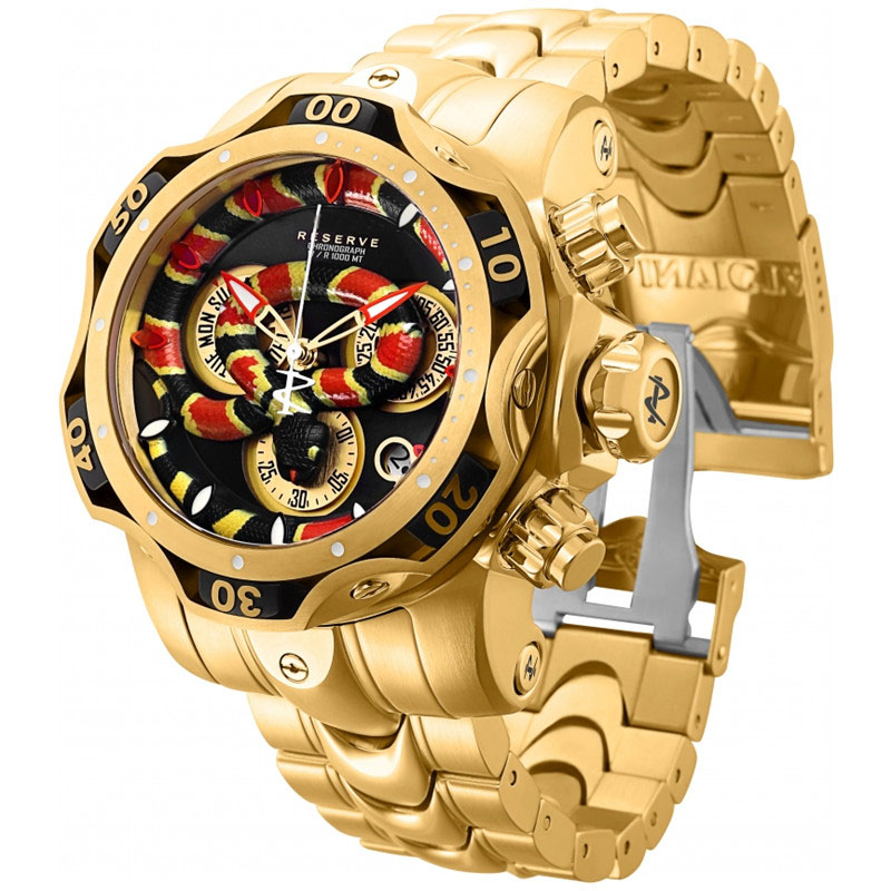 Undefeated Watch Reserve Venom Mens Quartz Wristwatch 52mm Stainless Steel Luminous Chronograph Invincible Luxury Watches Invicto Reloj De Hombre Dropshipping, Tool
Undefeated Watch Reserve Venom Mens Quartz Wristwatch 52mm Stainless Steel Luminous Chronograph Invincible Luxury Watches Invicto Reloj De Hombre Dropshipping, Tool