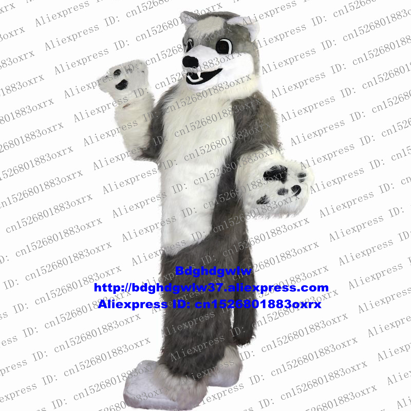 Mascot Costumes Long Fur Furry Grey Wolf Husky Dog Fursuit Mascot Costume Adult Cartoon Character Outfit About Holidays Company Kick-off zx1, Default color
Mascot Costumes Long Fur Furry Grey Wolf Husky Dog Fursuit Mascot Costume Adult Cartoon Character Outfit About Holidays Company Kick-off zx1, Default color