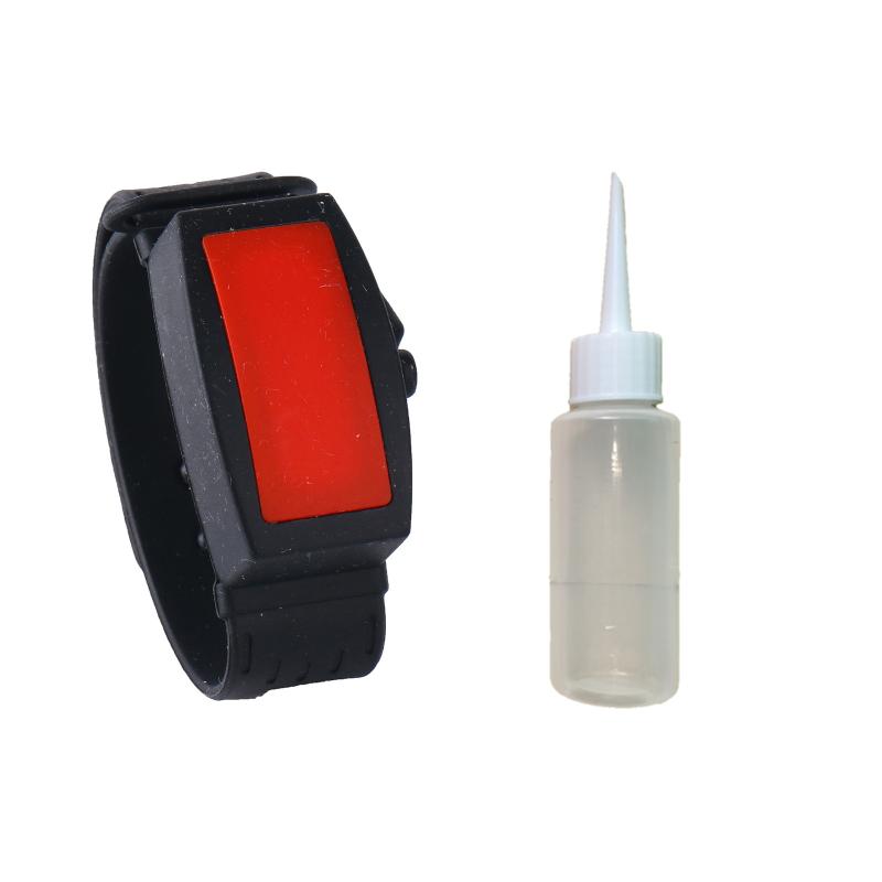 Reusable Wristbands Hand Sanitizer Dispensing Liquid Dispenser Wristband Wrist Band Gel Portable Bracelet Support, Black;red
Reusable Wristbands Hand Sanitizer Dispensing Liquid Dispenser Wristband Wrist Band Gel Portable Bracelet Support, Black;red