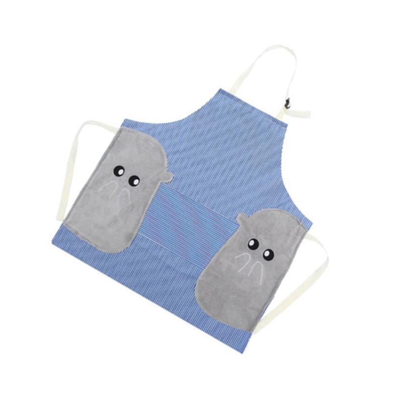 1pc Kitchen Household Aprons Cooking Water And Oil Proofing For Home (Bear Style Blue
1pc Kitchen Household Aprons Cooking Water And Oil Proofing For Home (Bear Style Blue
