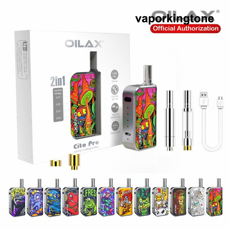 100% Authentic atomizer kits Adjusted Battery Vol Oilax Cito Pro Vape Pen Vaporizer 2 in 1 Starter Kit Electronic Cigarette 400mAh Variable
100% Authentic atomizer kits Adjusted Battery Vol Oilax Cito Pro Vape Pen Vaporizer 2 in 1 Starter Kit Electronic Cigarette 400mAh Variable