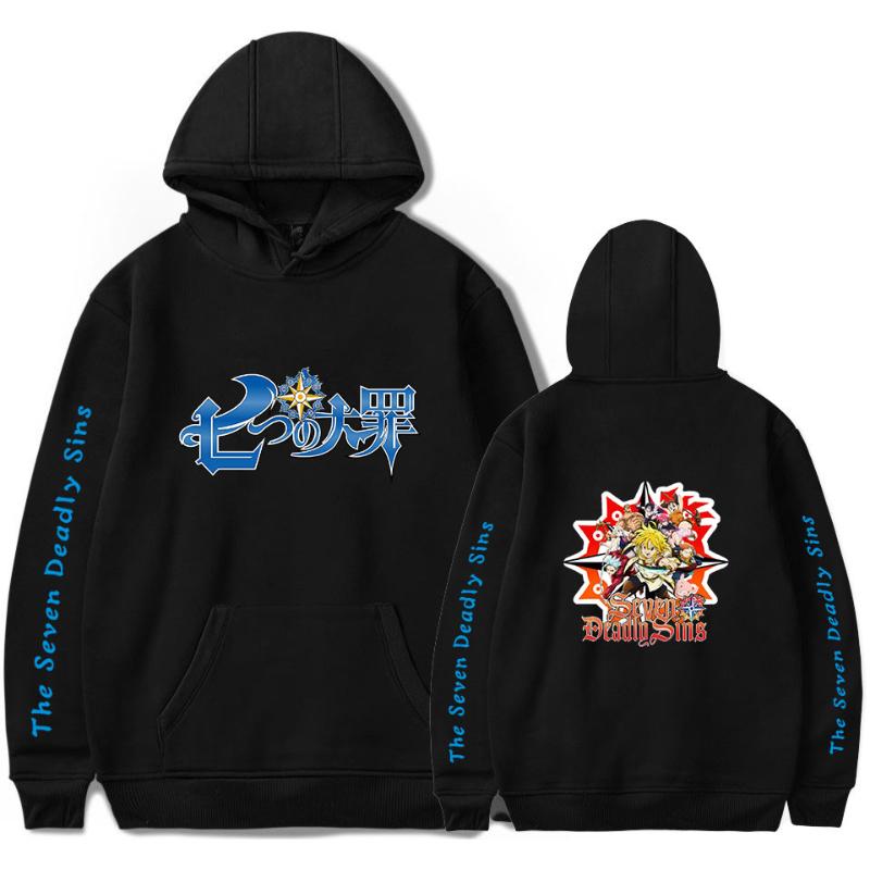 Men's Hoodies & Sweatshirts The Seven Deadly Sins Men Women Anime Hooded Boy Girls Clothes K- Hoody, Black
Men's Hoodies & Sweatshirts The Seven Deadly Sins Men Women Anime Hooded Boy Girls Clothes K- Hoody, Black