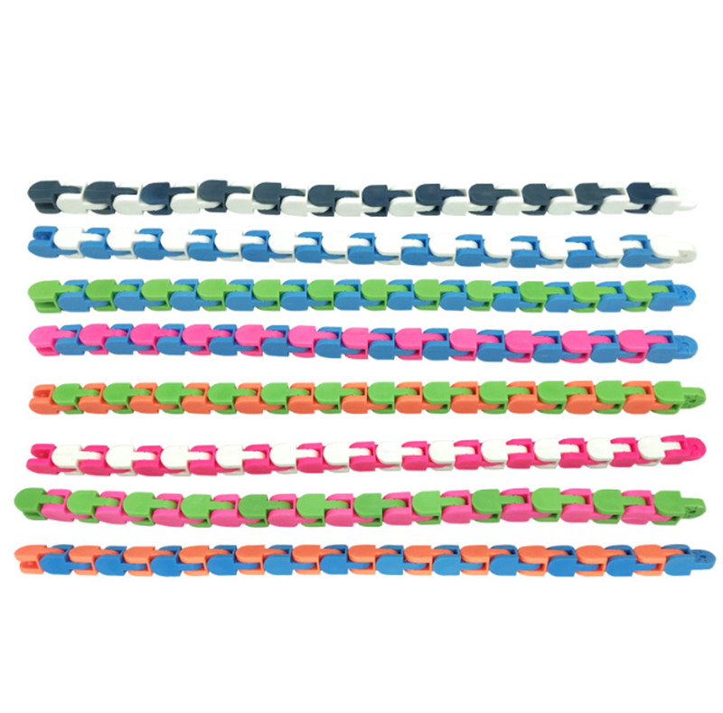 Party 24 Links Snake Puzzle Snap And Click Sensory Fidget Toys Anxiety Stress Relief ADHD Needs Educational Keeps Fingers Busy Toy
Party 24 Links Snake Puzzle Snap And Click Sensory Fidget Toys Anxiety Stress Relief ADHD Needs Educational Keeps Fingers Busy Toy