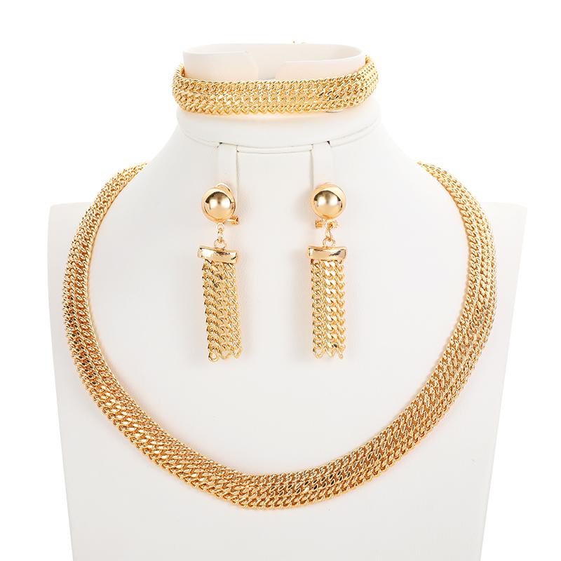 Earrings & Necklace Vintage Gold Jewelry Sets Bracelet Ring For Women Crystal African Wedding Bridal Party Accessories Gift, As pic
Earrings & Necklace Vintage Gold Jewelry Sets Bracelet Ring For Women Crystal African Wedding Bridal Party Accessories Gift, As pic