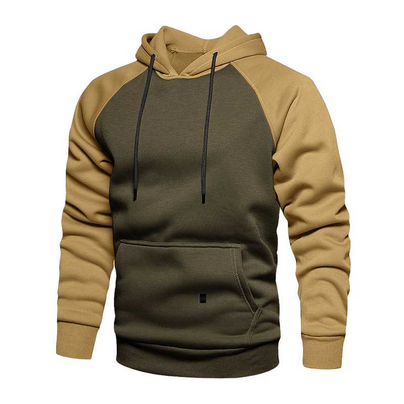 Winter Oversize Men Hoodies Long Sleeve Hooded Sweatshirt Pullover Men's Tops Blouse Pocket 4XL Thick Warm Coat Male 210813