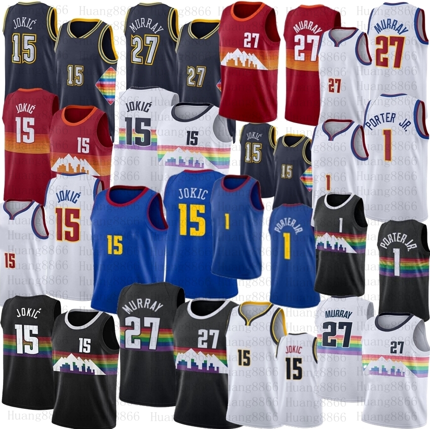 Vintage Nikola Jamal 27 Murray 15 Jokic Basketball Jersey city Michael 1 Porter Jr. 75th anniversary 2022 New retro Jerseys Shirt, As
Vintage Nikola Jamal 27 Murray 15 Jokic Basketball Jersey city Michael 1 Porter Jr. 75th anniversary 2022 New retro Jerseys Shirt, As