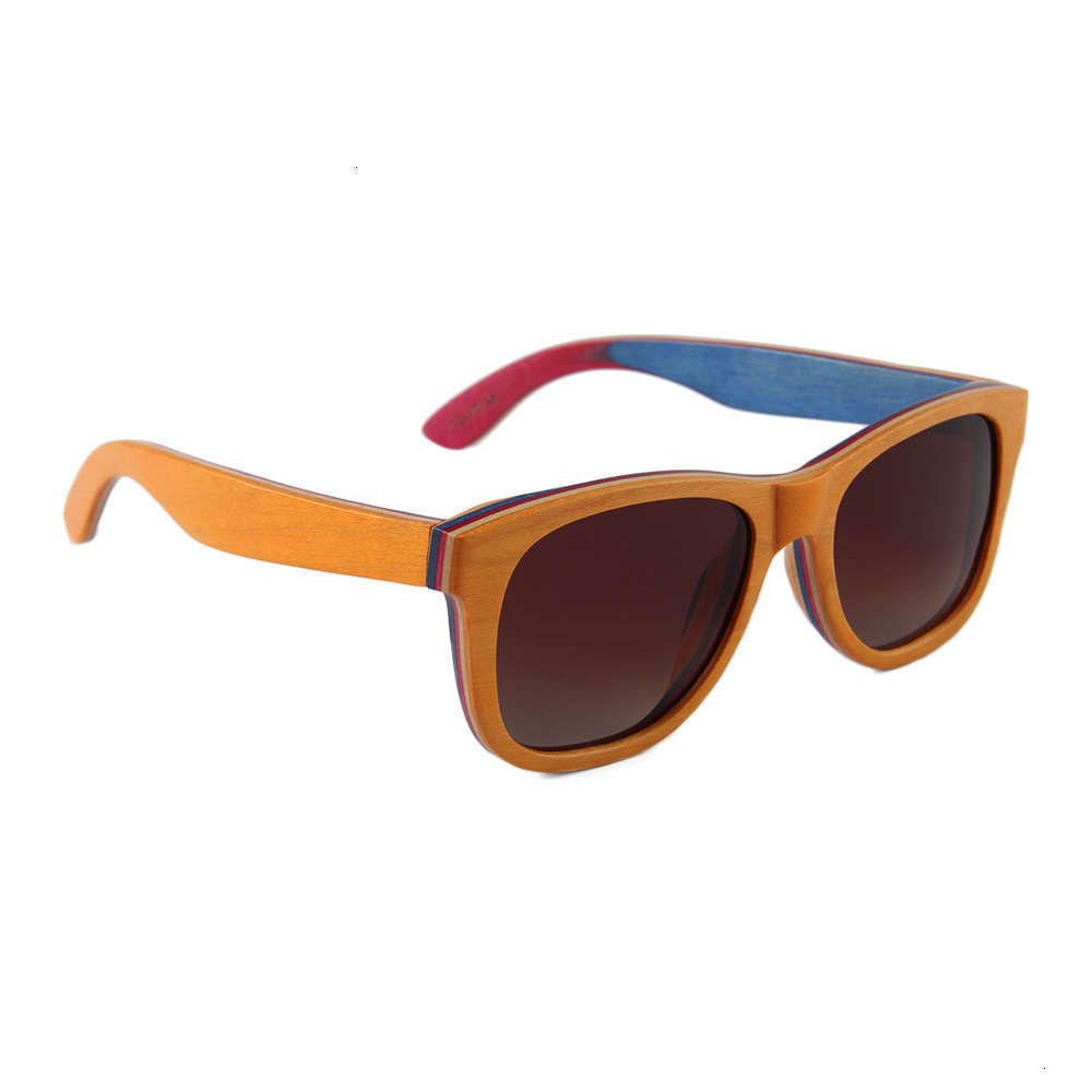 Highend accessories popular skateboard maple wood polarized lens custom wooden sunglass china, Black
Highend accessories popular skateboard maple wood polarized lens custom wooden sunglass china, Black