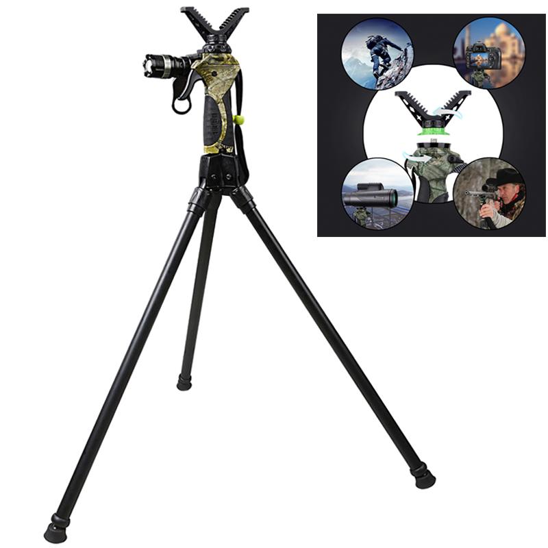 Outdoor Sports Tripod For Hunting Wargame One Handle Control Adjustable Height V Shaped Rotating Bracket Shooting Cameras
Outdoor Sports Tripod For Hunting Wargame One Handle Control Adjustable Height V Shaped Rotating Bracket Shooting Cameras