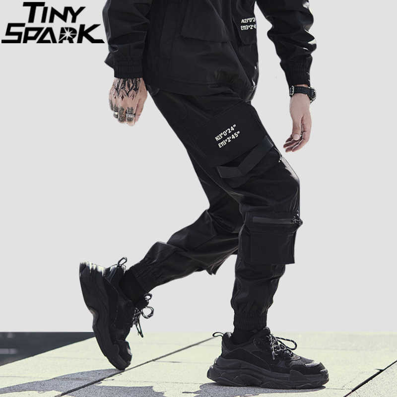 Streetwear Hip Cargo Pants Joggers Side Pockets Harajuku Men Baggy Trousers HipHop Joggers Pants Black Street Wear 210702, A1339062
Streetwear Hip Cargo Pants Joggers Side Pockets Harajuku Men Baggy Trousers HipHop Joggers Pants Black Street Wear 210702, A1339062
