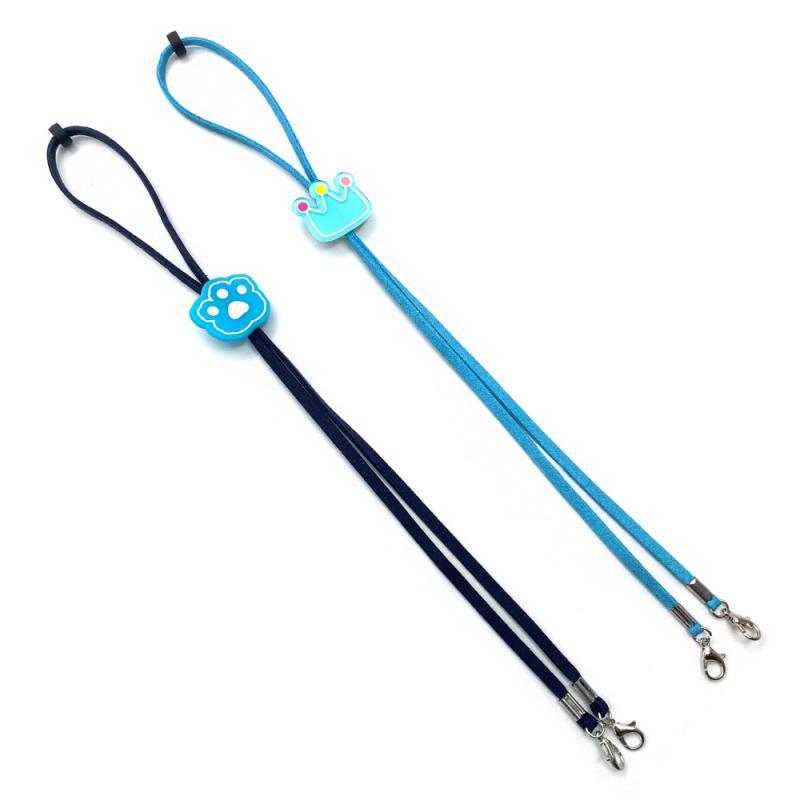 Kids Mask Lanyard Adjustable Face Mask Extender Handy Ear Holder Rope Kids Anti-lost Cartoon Mask Hanging Neck Halter