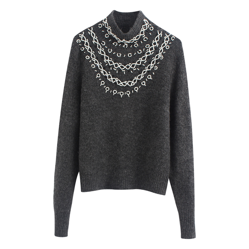 Chic Slim Beading Sweaters Women Fashion Casual O Neck Pullovers Elegant Ladies Long Sleeve Knitwear 210520, Pic
Chic Slim Beading Sweaters Women Fashion Casual O Neck Pullovers Elegant Ladies Long Sleeve Knitwear 210520, Pic
