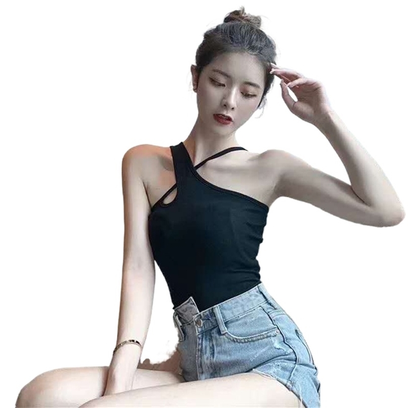 Sexy Cross Camis Slim Female Camisole Summer Hollow Out Streetwear Sleeveless Crop Top Solid Color Cotton Basic Women 210520, White
Sexy Cross Camis Slim Female Camisole Summer Hollow Out Streetwear Sleeveless Crop Top Solid Color Cotton Basic Women 210520, White