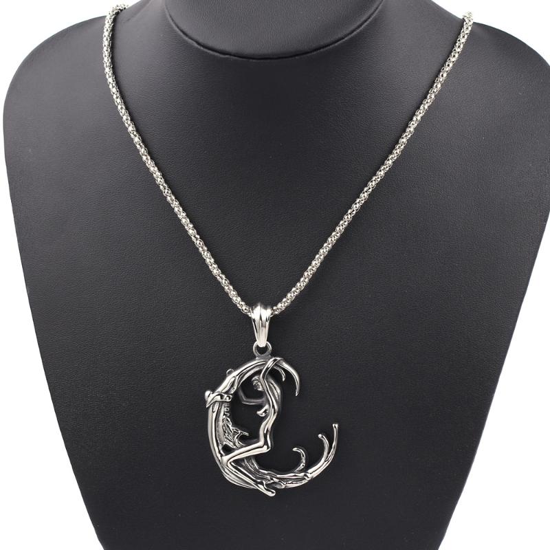 Pendant Necklaces Moon Goddess Wicca Necklace Witchcraft Witch Gothic Magic Amulet Talisman Vintage For Men Women Jewelry Gift
Pendant Necklaces Moon Goddess Wicca Necklace Witchcraft Witch Gothic Magic Amulet Talisman Vintage For Men Women Jewelry Gift