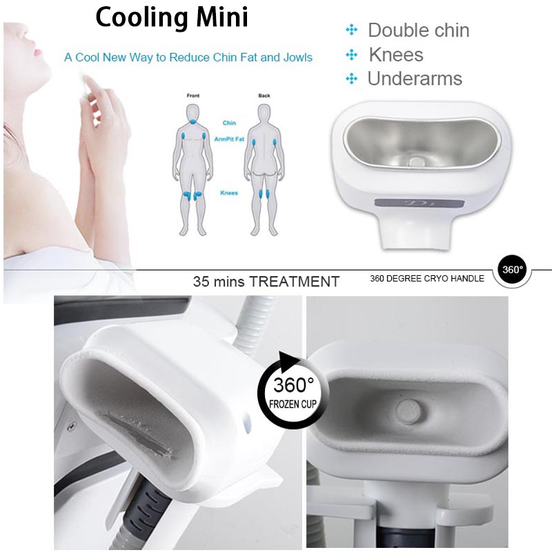 Fat reducing Cryolipolysis cellulite reduction weight loss professional cryo lipolysis slimming machine 4 handles available CE DHL