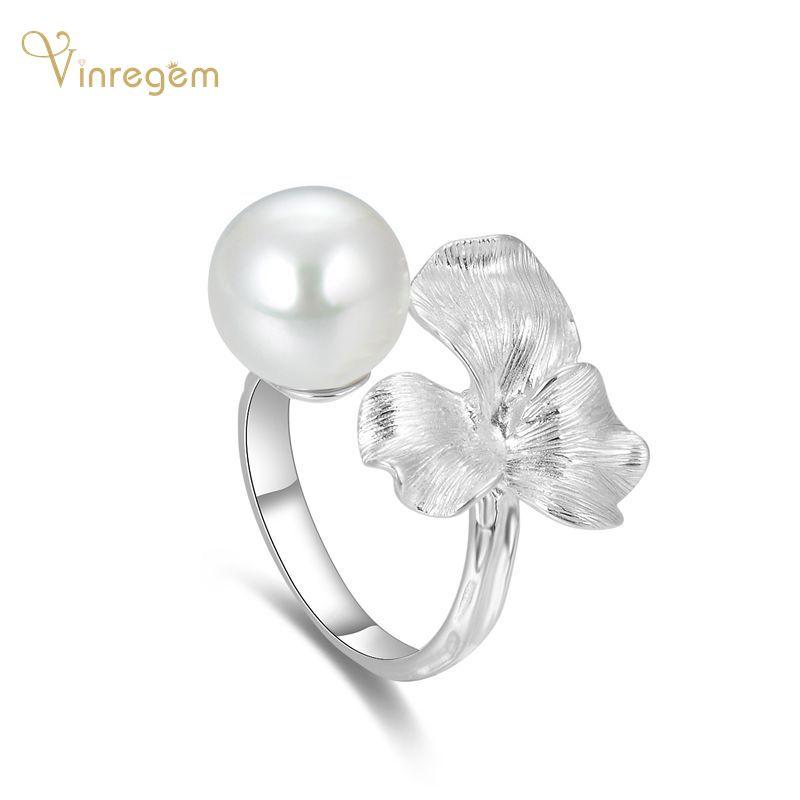 Cluster Rings Vinregem Vintage 925 Sterling Silver Pearl Gemstone Wedding Engagement Romantic Cute White Gold Ring For Women Fine Jewelry, Golden;silver
Cluster Rings Vinregem Vintage 925 Sterling Silver Pearl Gemstone Wedding Engagement Romantic Cute White Gold Ring For Women Fine Jewelry, Golden;silver